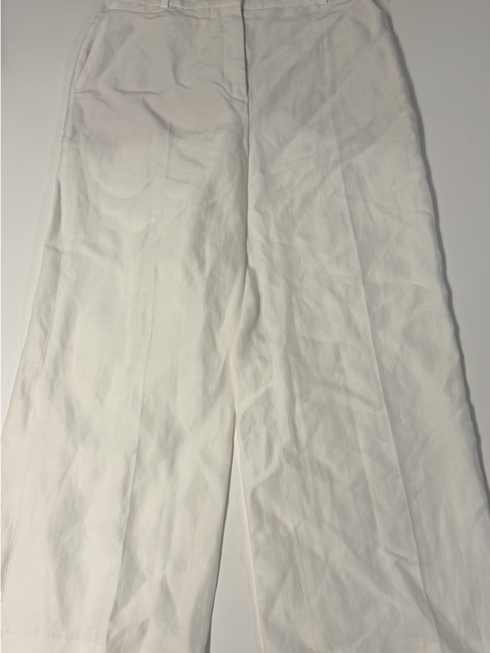 Babaton Cream Cropped Wide-Leg Pants
